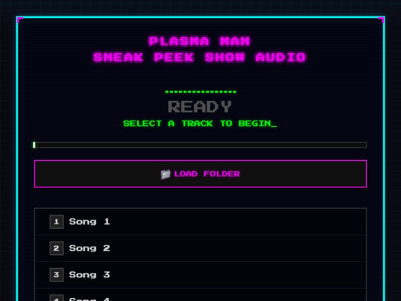 Plasma Man Sneak Peek Show Audio preview