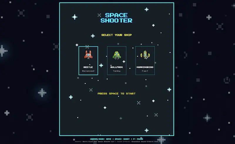 Space Shooter preview