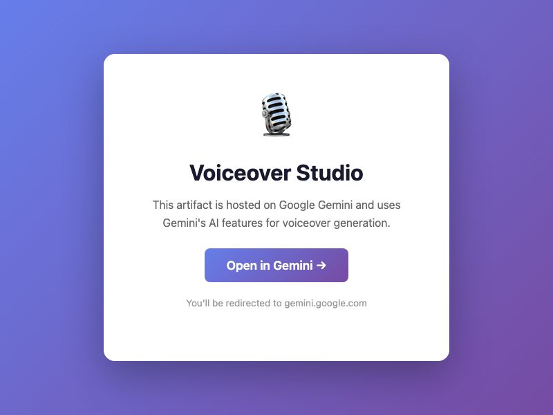 Voiceover Studio preview