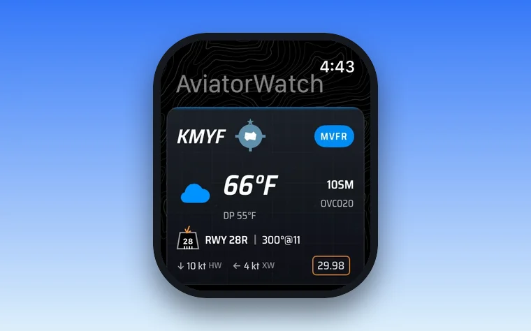 AviatorWatch preview