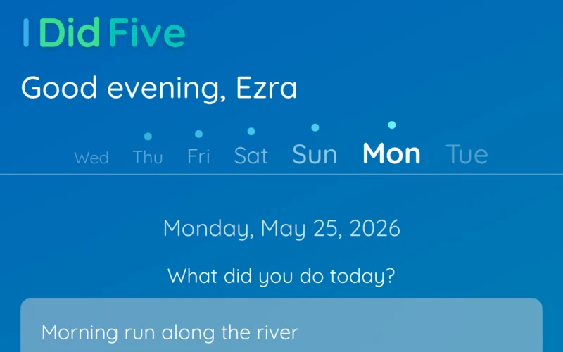 I Did Five preview